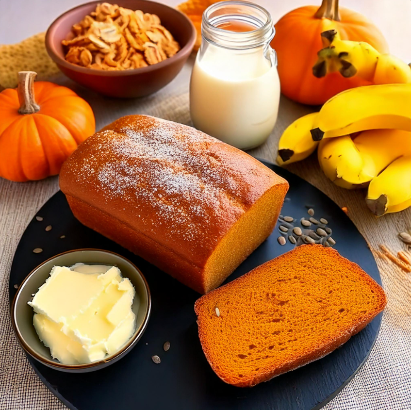 Pumpkin Banana Loaf