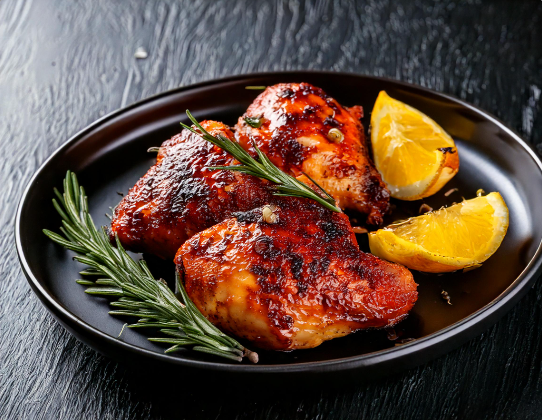 Blackened Chicken on plate