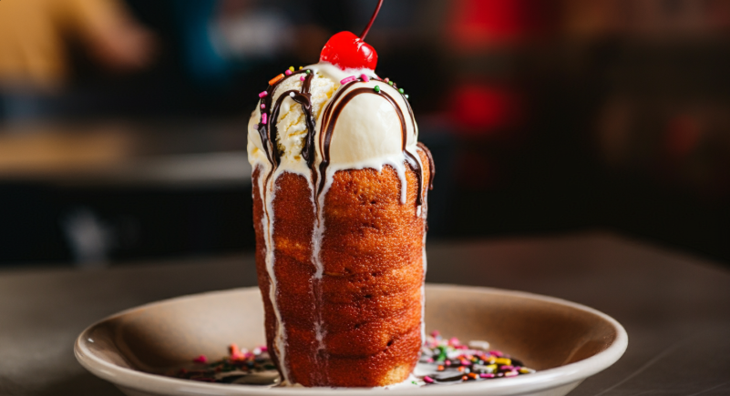 Chimney Cake ice cream