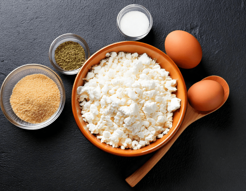 Cottage Cheese Flatbread ingredients