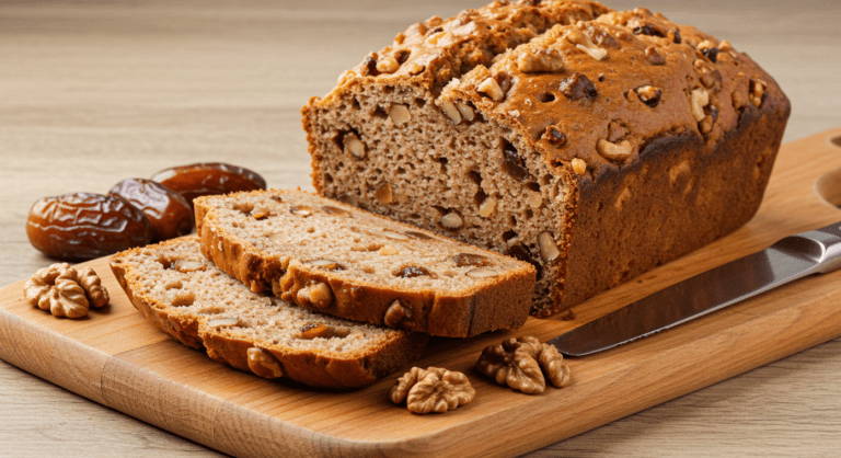 Date Nut Bread loaf