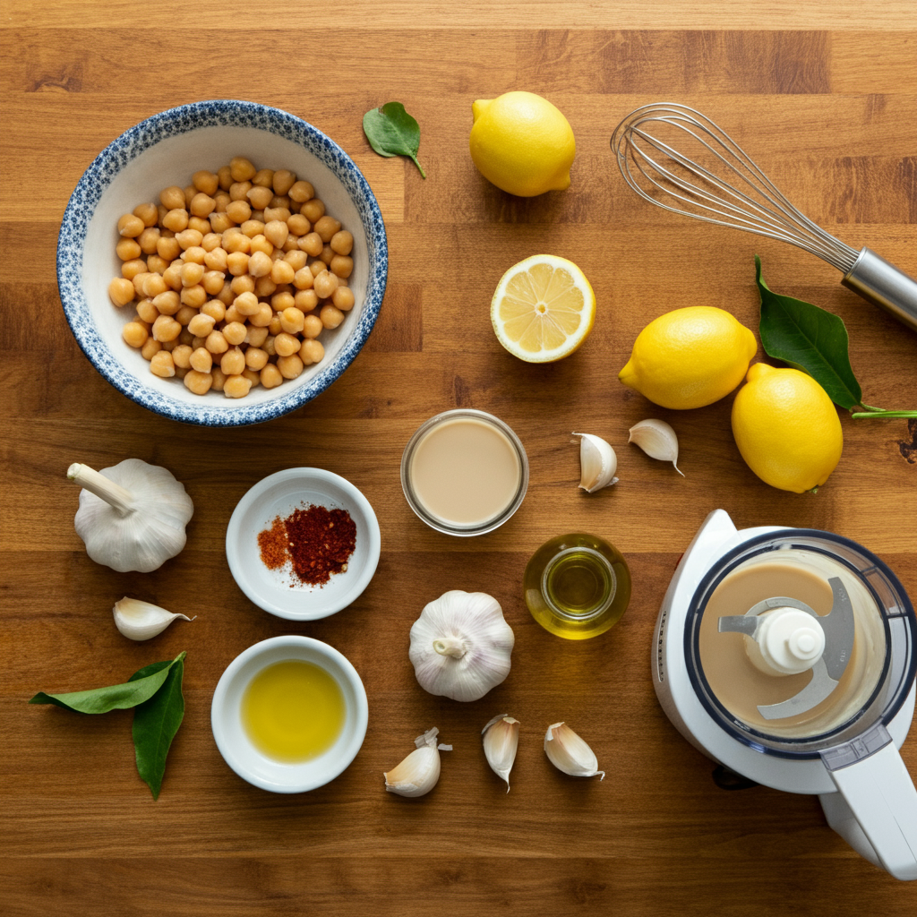 Hummus ingredients