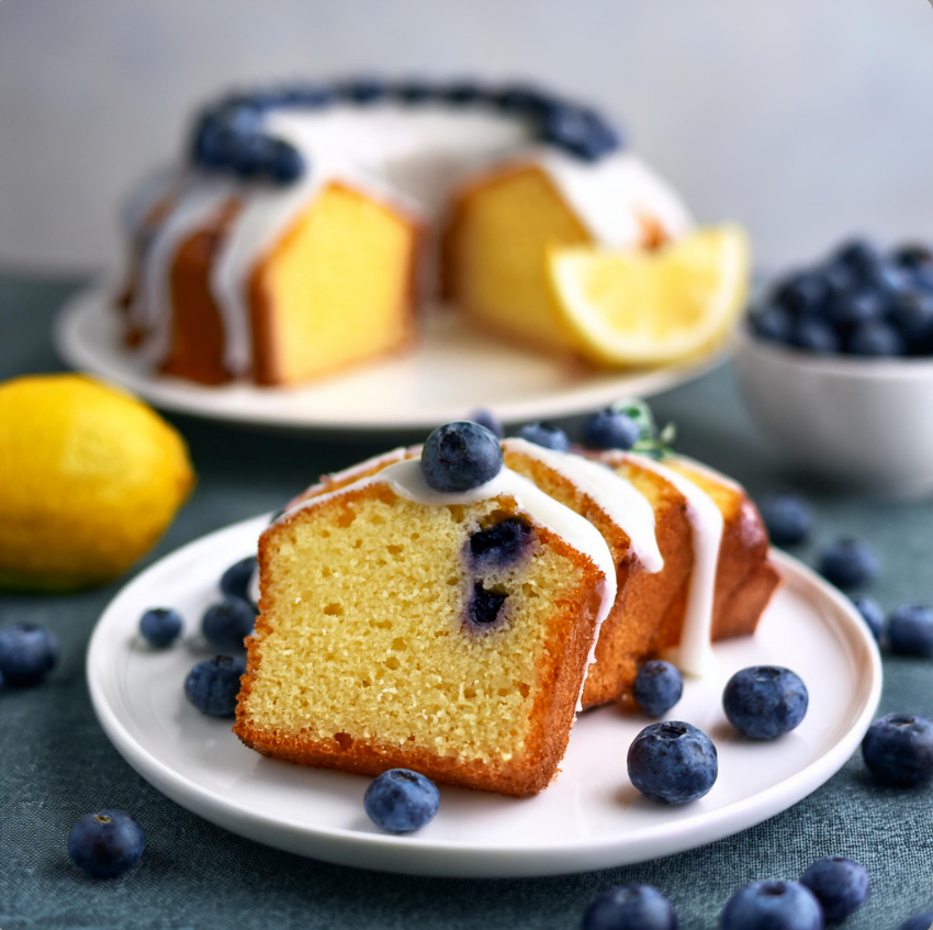 Lemon Blueberry Pound Cake