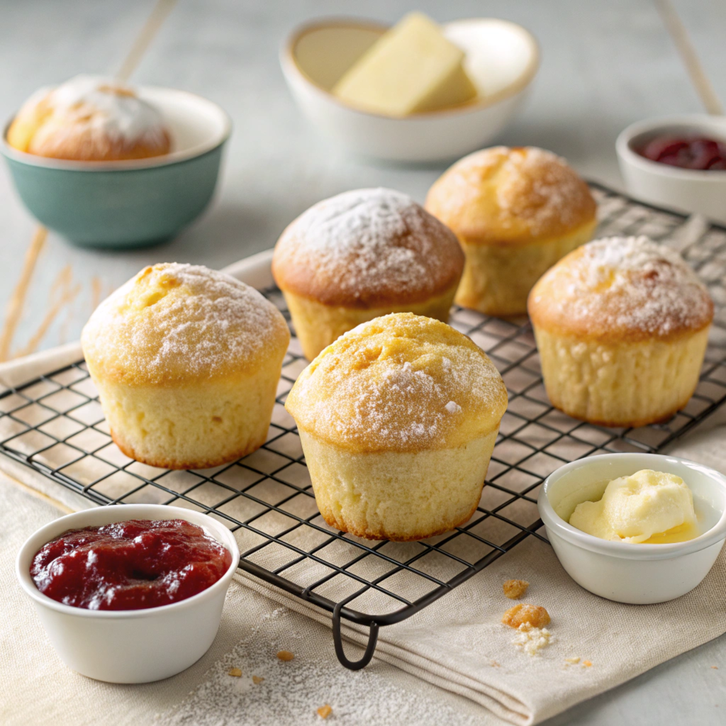 Nbisquick Muffins on tray