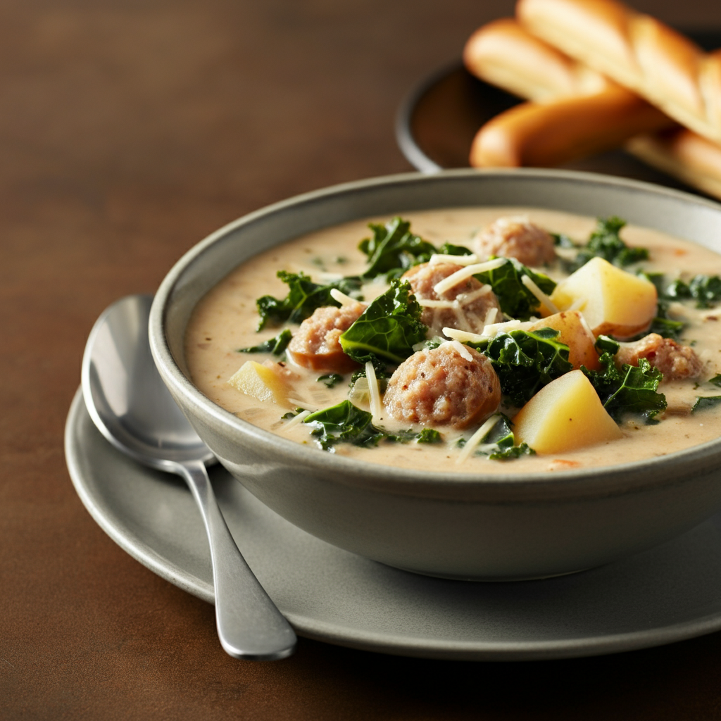 Olive Garden Soups bowl