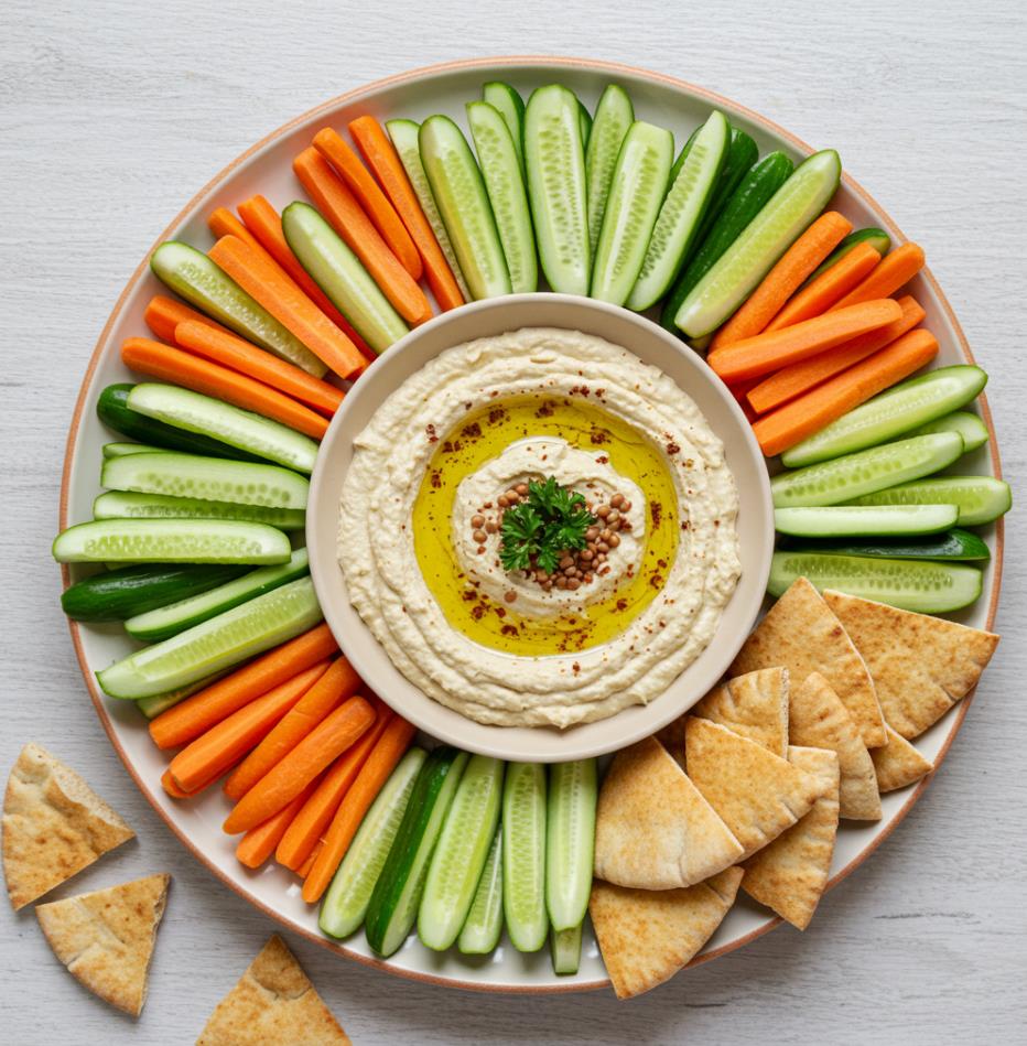 Toom Garlic Dip plater