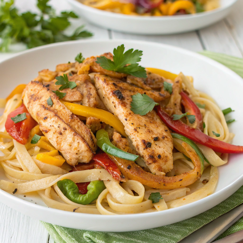 a-sizzling-plate-of-chicken-fajita-pasta--loaded-w