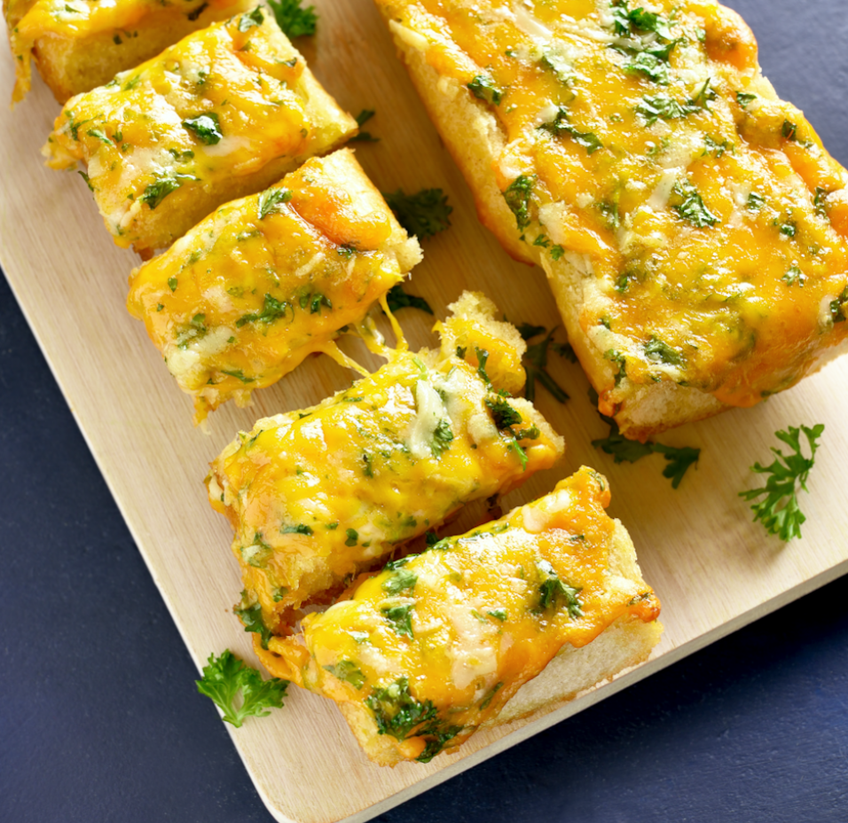 cottage cheese egg bake​ slice on cutting board