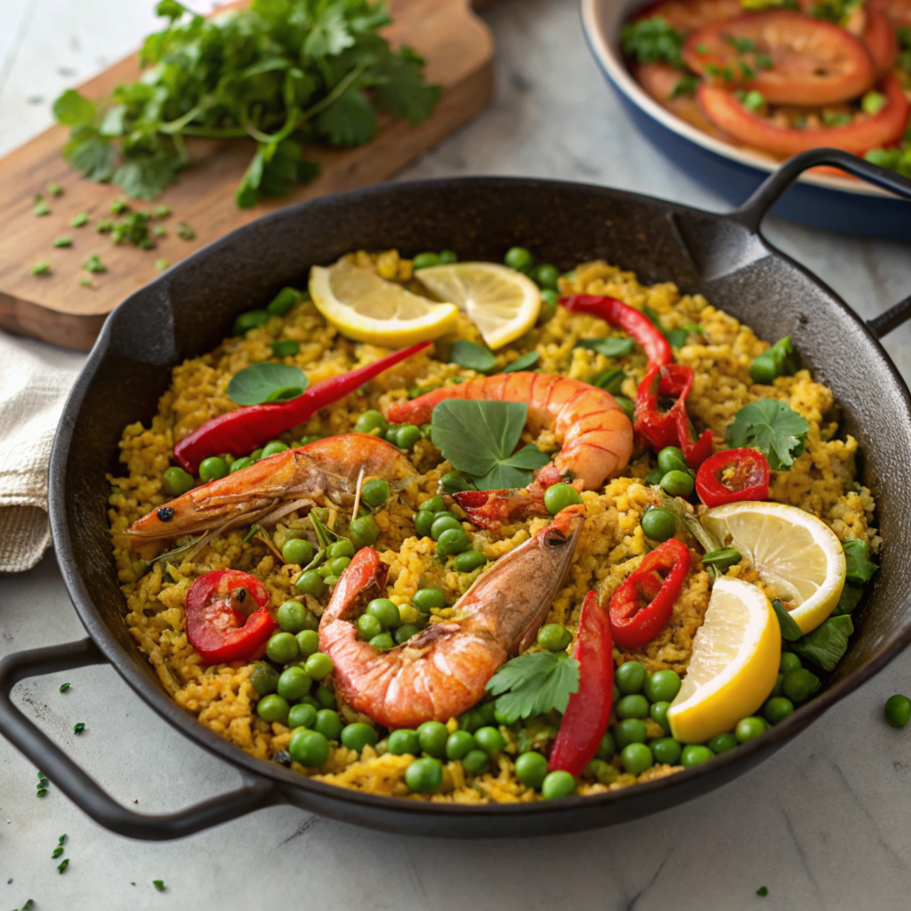 langostine-paella-in-a-large-cast-iron-skillet--vi