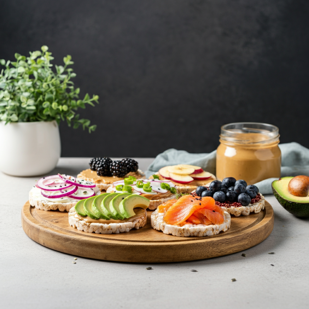 rice cakes​ tray