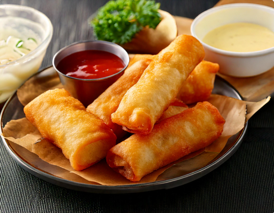 steak and cheese egg rolls​