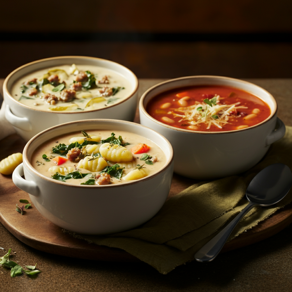 types of Olive Garden Soups