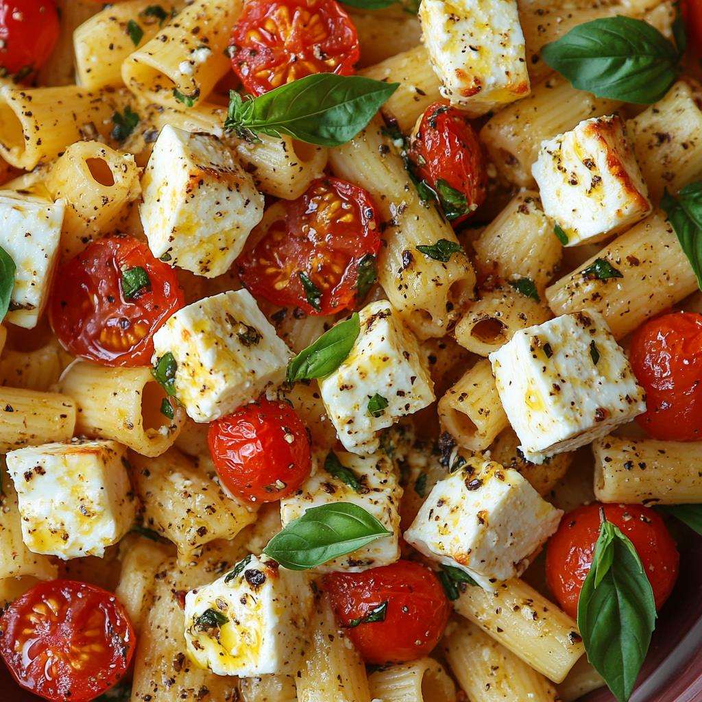 Baked Feta Pasta CLOSE UP