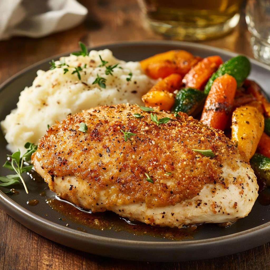 Parmesan Crusted Chicken from Longhorn Steakhouse